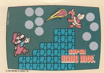 1989 Topps Nintendo - Super Mario Bros. Scratch-Offs #4 Mario I Screen 4 Front