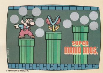 1989 Topps Nintendo - Super Mario Bros. Scratch-Offs #6 Mario I Screen 6 Front