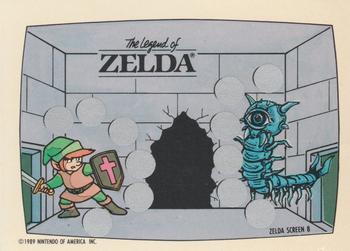 1989 Topps Nintendo - The Legend of Zelda Scratch-Offs #8 Zelda Screen 8 Front