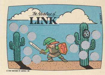 1989 Topps Nintendo - Zelda II: The Adventure of Link Scratch-Offs #9 Link Screen 9 Front
