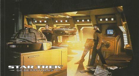 1994 SkyBox Star Trek Generations Cinema Collection #22 Seeking Trilithium Front