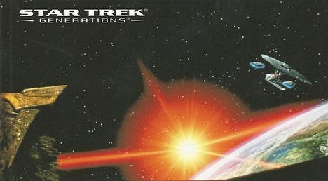 1994 SkyBox Star Trek Generations Cinema Collection #40 Counter-Attack Front