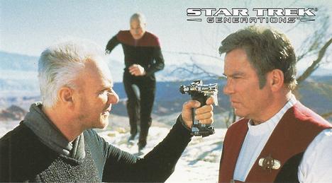 1994 SkyBox Star Trek Generations Cinema Collection #51 Guesswork Front
