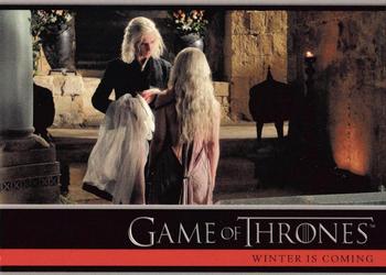 2012 Rittenhouse Game of Thrones Season 1 #03 Across the Narrow Sea, Viserys Targaryen prepares... Front