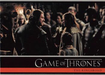 2012 Rittenhouse Game of Thrones Season 1 #06 Sansa Stark tries to gain the attention and favor... Front