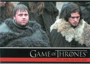2012 Rittenhouse Game of Thrones Season 1 #20 Across the Narrow Sea, Daenerys Targaryen is nearly... Front