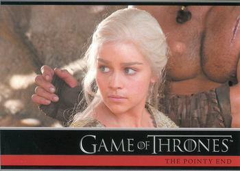 2012 Rittenhouse Game of Thrones Season 1 #24 As Daenerys Targaryel asserts her authority over the... Front