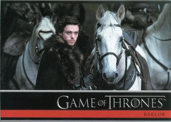 2012 Rittenhouse Game of Thrones Season 1 #26 Robb Stark orchestrates a brilliant battle strategy... Front