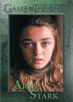 2012 Rittenhouse Game of Thrones Season 1 #32 Arya Stark Front