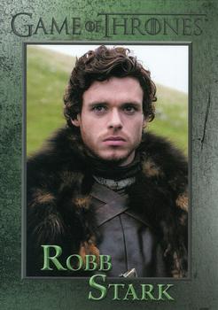 2012 Rittenhouse Game of Thrones Season 1 #43 Robb Stark Front