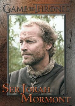 2012 Rittenhouse Game of Thrones Season 1 #50 Ser Jorah Mormont Front