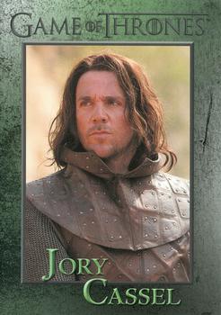 2012 Rittenhouse Game of Thrones Season 1 #51 Jory Cassel Front
