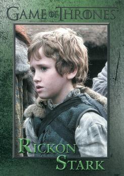 2012 Rittenhouse Game of Thrones Season 1 #53 Rickon Stark Front