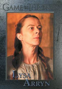 2012 Rittenhouse Game of Thrones Season 1 #56 Lysa Arryn Front