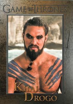 2012 Rittenhouse Game of Thrones Season 1 #61 Khal Drogo Front