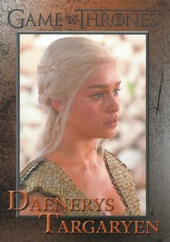 2012 Rittenhouse Game of Thrones Season 1 #66 Daenerys Targaryen Front