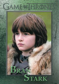 2012 Rittenhouse Game of Thrones Season 1 #68 Bran Stark Front