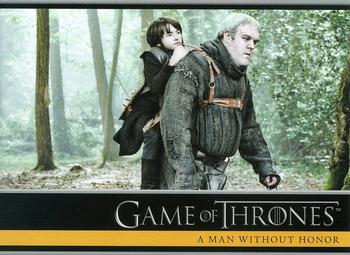 2013 Rittenhouse Game of Thrones Season 2 #19 A Man without Honor Front