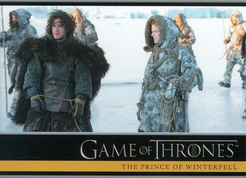 2013 Rittenhouse Game of Thrones Season 2 #22 The Prince of Winterfell Front