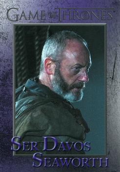 2013 Rittenhouse Game of Thrones Season 2 #51 Ser Davos Seaworth Front
