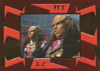 1996 SkyBox Star Trek: The Next Generation Season 5 - Klingons #S26 Lura and B'Etor Front