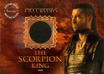 2002 Inkworks The Scorpion King - Pieceworks #PW3 Stephen Brand as Memnon Front