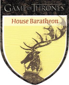 2012 Rittenhouse Game of Thrones Season 1 - The Houses #H1 House Baratheon 