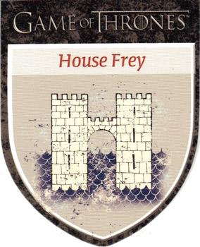2012 Rittenhouse Game of Thrones Season 1 - The Houses #H7 House Frey Front