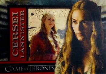 2012 Rittenhouse Game of Thrones Season 1 - Shadowbox #NNO Cersei Lannister Front