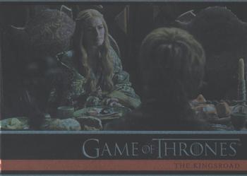 2012 Rittenhouse Game of Thrones Season 1 - Foil #04 News spreads that Bran Stark will live. Queen Cers Front