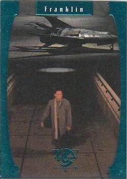 1998 Fleer Babylon 5 Season 5 - One Exit at a Time #E5 Franklin Front