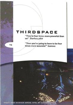 1998 Fleer Babylon 5 Season 5 - Thirdspace #T8 The Battle Back