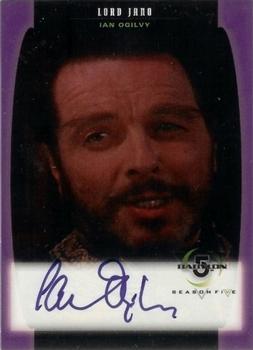 1998 Fleer Babylon 5 Season 5 - Autographs #A08 Ian Ogilvy Front