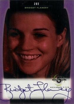 1998 Fleer Babylon 5 Season 5 - Autographs #A09 Bridget Flanery Front