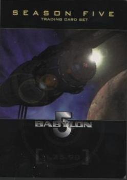 1998 Fleer Babylon 5 Season 5 - Promos #NNO The Saga Continues... Front