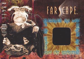2000 Rittenhouse Farscape Season 1 - From the Archives Costume Relics #C5 Rygel Front
