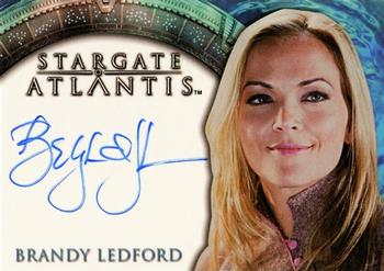 2006 Rittenhouse Stargate Atlantis Season 2 - Autographs #NNO Brandy Ledford Front