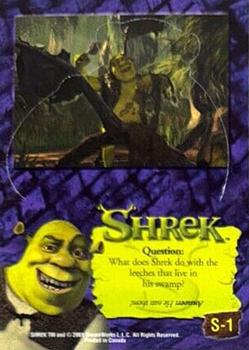 2001 Dart Shrek - Stand-Up Characters #S-1 The Ogre Back