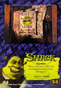2001 Dart Shrek - Stand-Up Characters #S-5 Mirror Back