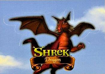 2001 Dart Shrek - Stand-Up Characters #S-6 Dragon Front