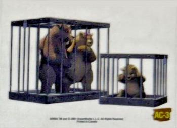 2001 Dart Shrek - Animation Cels #AC-3 Three Bears Front