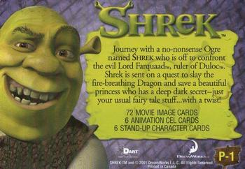 2001 Dart Shrek - Promos #P1 Shrek Back
