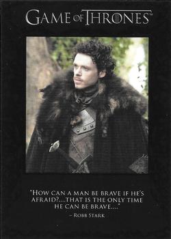 2013 Rittenhouse Game of Thrones Season 2 - Quotable Game of Thrones #Q14 Robb Stark / Tyrion Lannister / Lord Varys Front