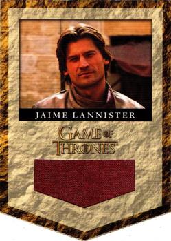 2013 Rittenhouse Game of Thrones Season 2 - House Banner Relics #RL4 Jaime Lannister Front