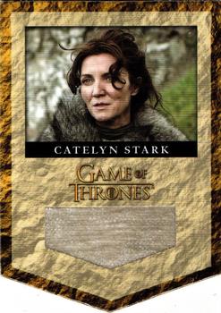 2013 Rittenhouse Game of Thrones Season 2 - House Banner Relics #RS2 Catelyn Stark Front