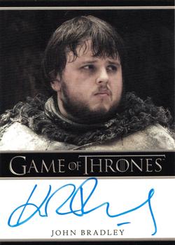 2013 Rittenhouse Game of Thrones Season 2 - Autographs Bordered #NNO John Bradley Front