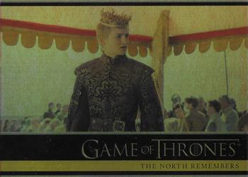 2013 Rittenhouse Game of Thrones Season 2 - Foil Holo #01 King Joffrey Baratheon is celebrating his nameday... Front