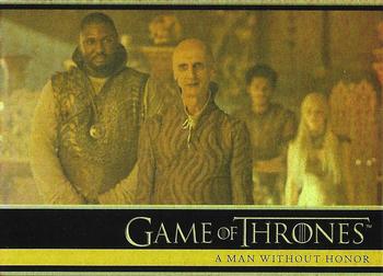 2013 Rittenhouse Game of Thrones Season 2 - Foil Holo #20 Across the Narrow Sea, Daenerys meets with the Thirteen... Front