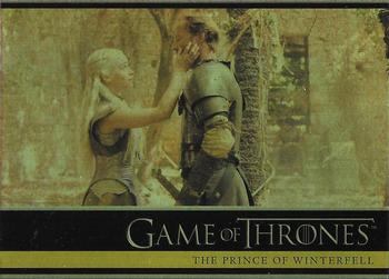 2013 Rittenhouse Game of Thrones Season 2 - Foil Holo #24 Sailing for King's Landing, Stannis - convinced he... Front