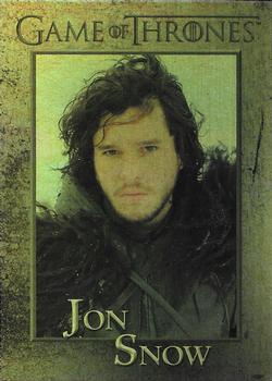 2013 Rittenhouse Game of Thrones Season 2 - Foil Holo #45 Jon Snow Front
